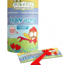 Jack N'Jill Fairy Floss laste hambaniit hoidjaga 30tk